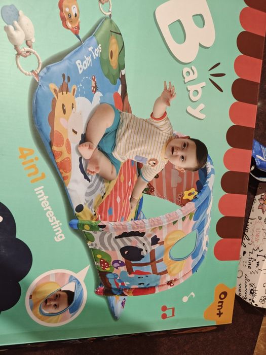 Розвиваючий килимок 4 в 1