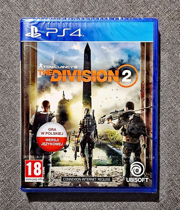Tom Clancy’s The Division 2 PL gra PlayStation 4 5 PS4 PS5 NOWA folia