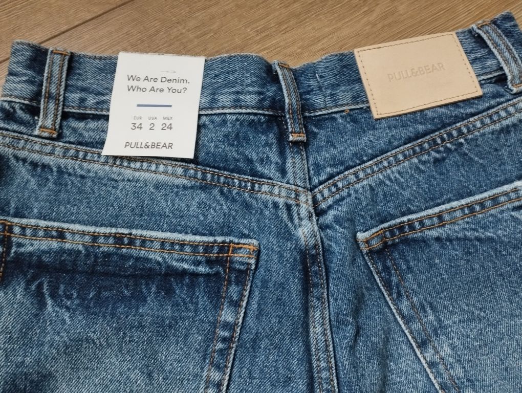 Pull&bear nowe z metką krótkie szorty rozm 34