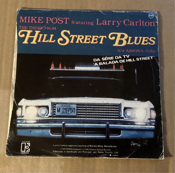 Single Balada de Hill Street Série Anos 80