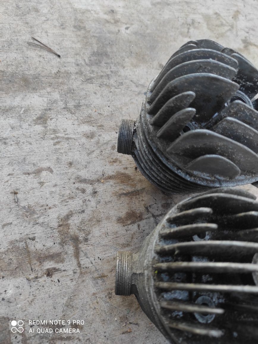 Cylinder głowica Romet Komar s38 silnik jajko 2.89