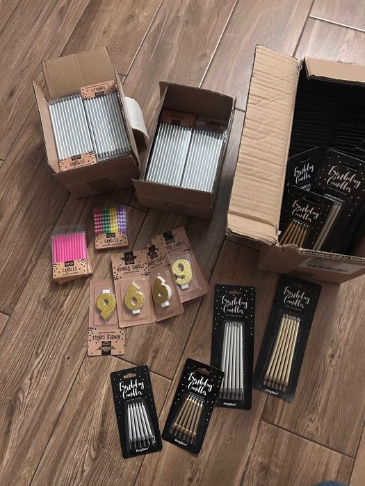 Okazja! Świeczki urodzinowe MIX Likwidacja sklepu