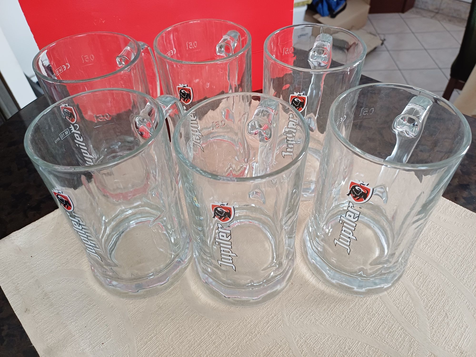 Zestaw kufli do piwa Jupiler