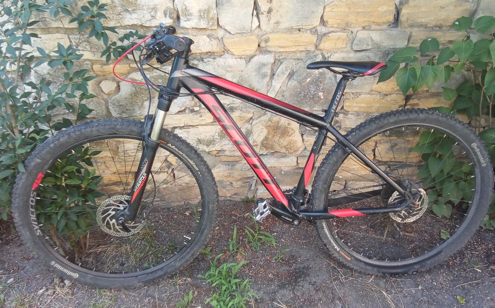 Scott scale 970 Red Black rozmiar M