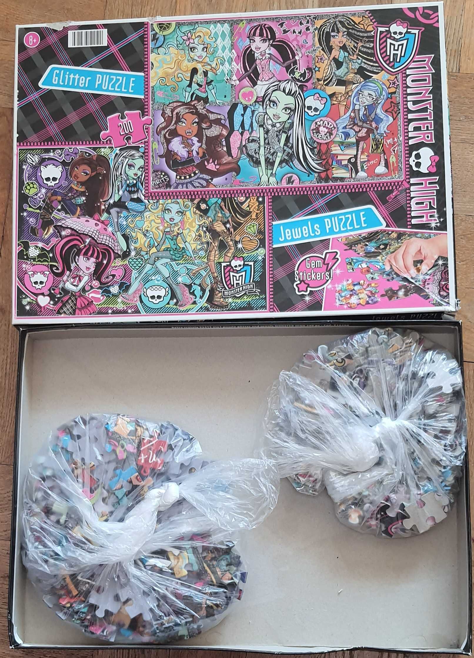 Puzzle Monster HIgh Glitter i Jewels
