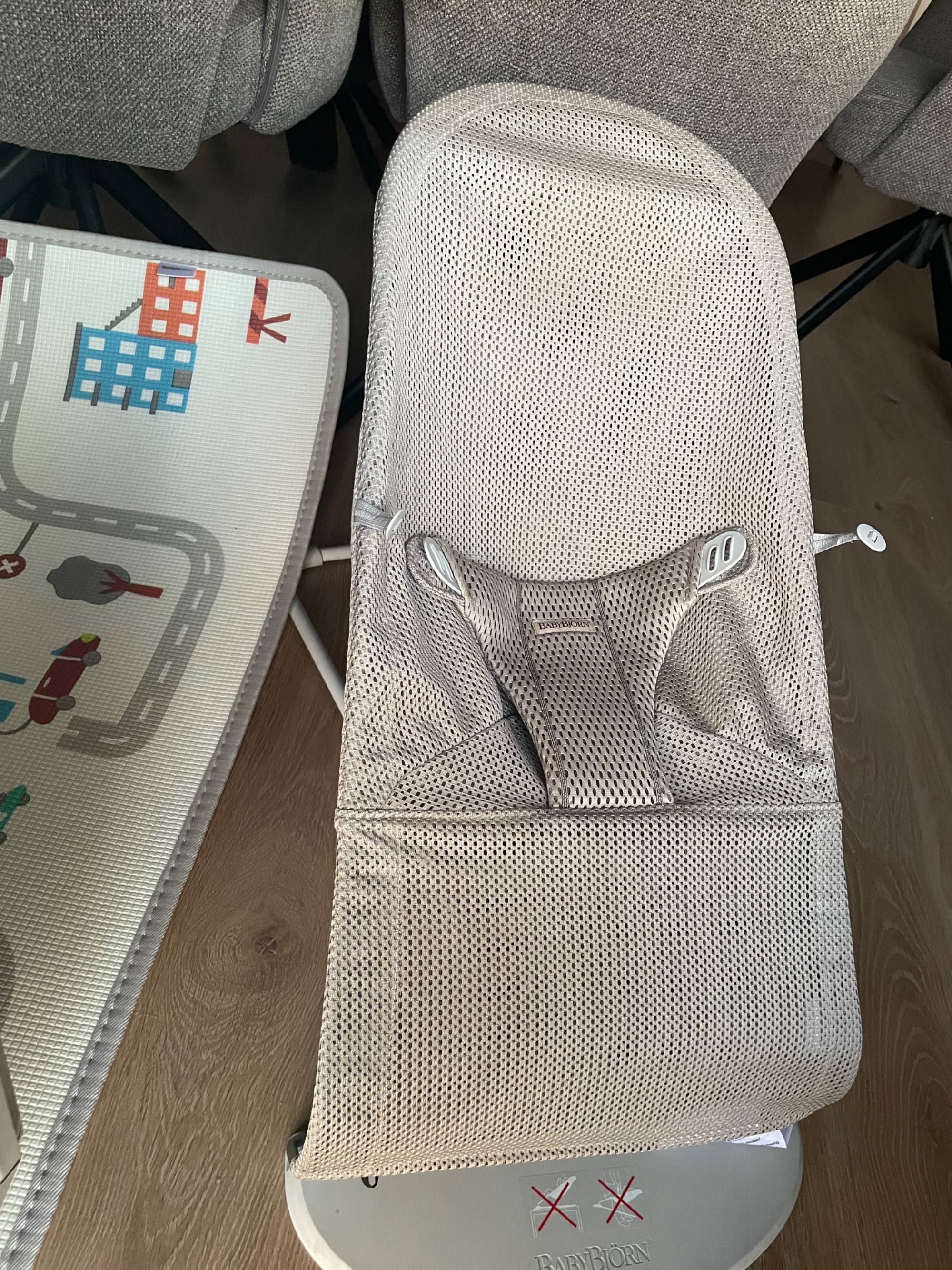 Baby bjorn blish mesh leżaczek