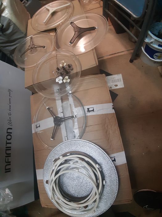 Para microondas - Pratos, arcos e trevos