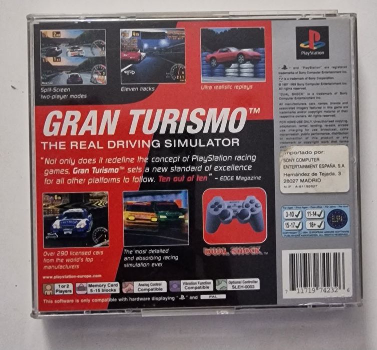 Gran Turismo PS1 platinum completo