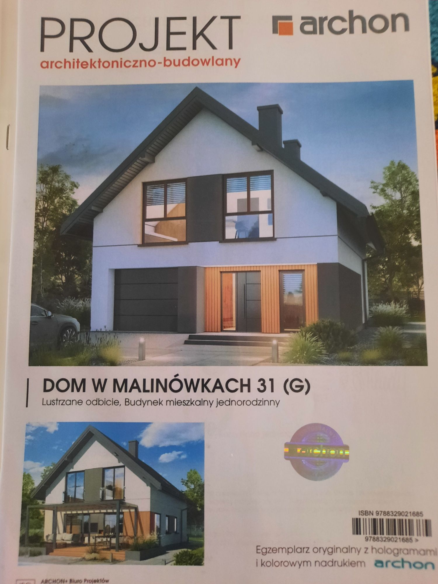 Projekt domu Dom w Malinówkach 31g