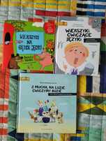 Książki zabawy logopedyczne dla dzieci płyta CD wierszyki