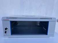 Szafa rack 6U 19” 60x45x25 cm – wisząca, metalowa