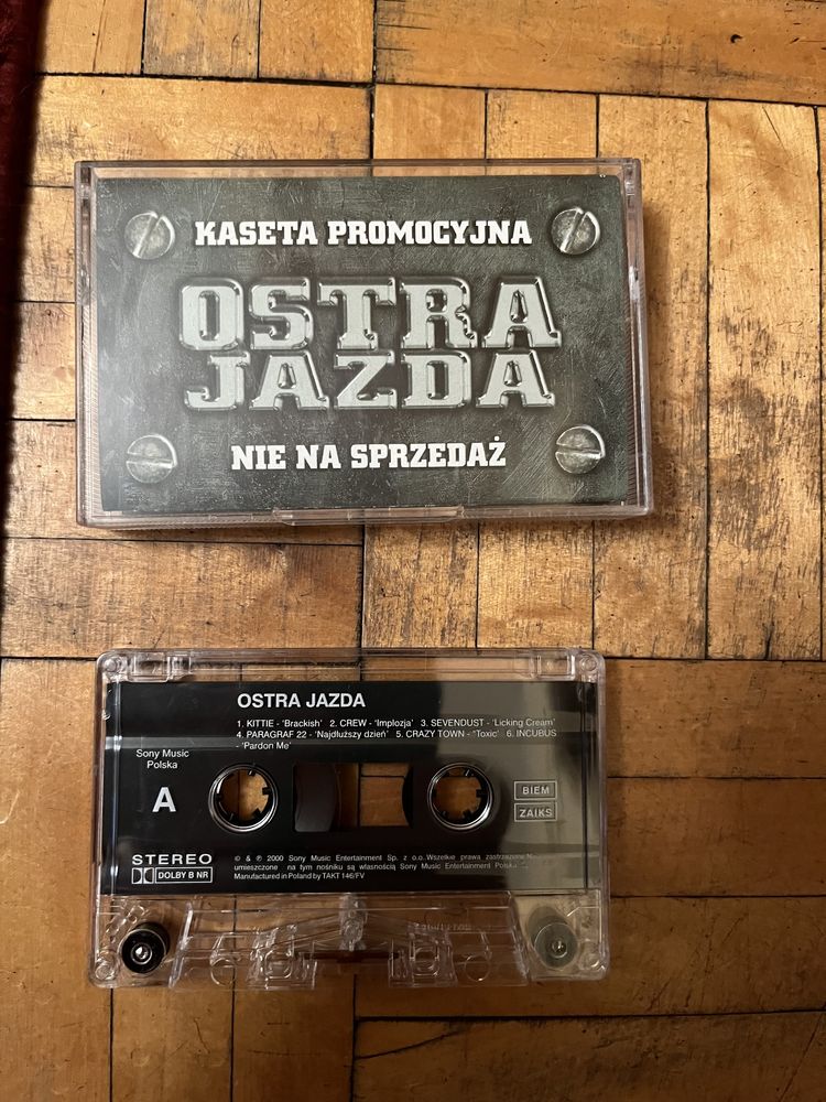 Ostra jazda - kaseta magnetofonowa