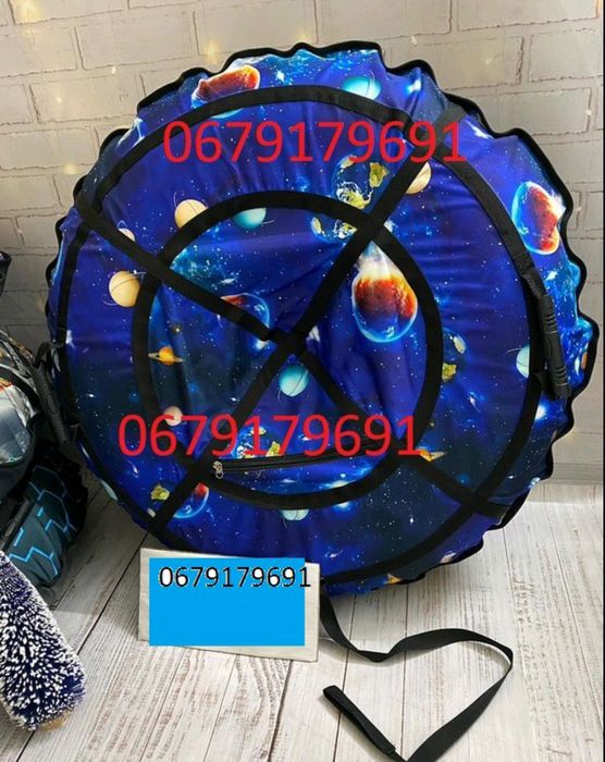 Міцний Тюбінг надувний надувні санки ватрушка плюшка таблетка бублик