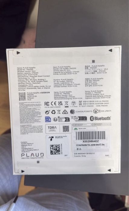 Plaud NotePin gravador de voz com IA