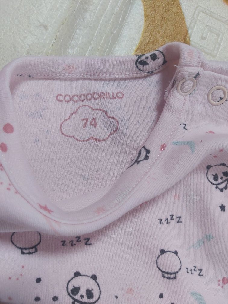 Body niemowlęce 3-pack coccodrillo rozmiar 74