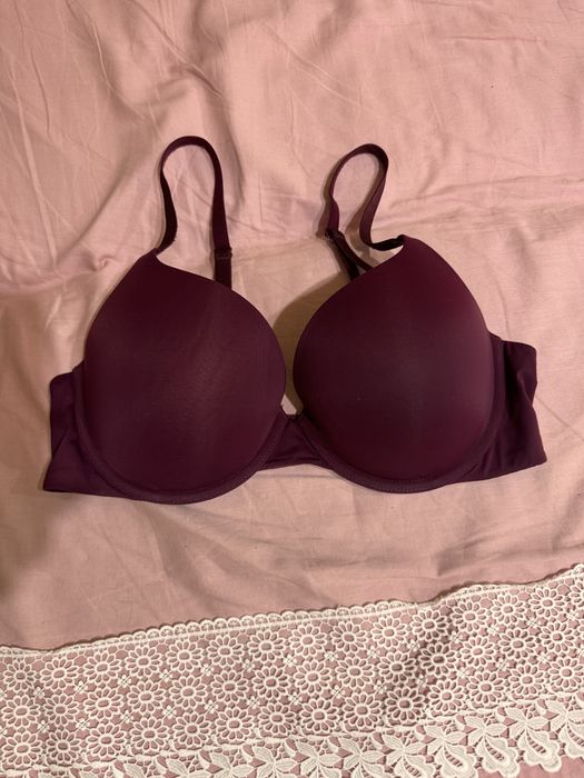 Лифчик бюстгальтер victoria’s secret 80b вишневый
