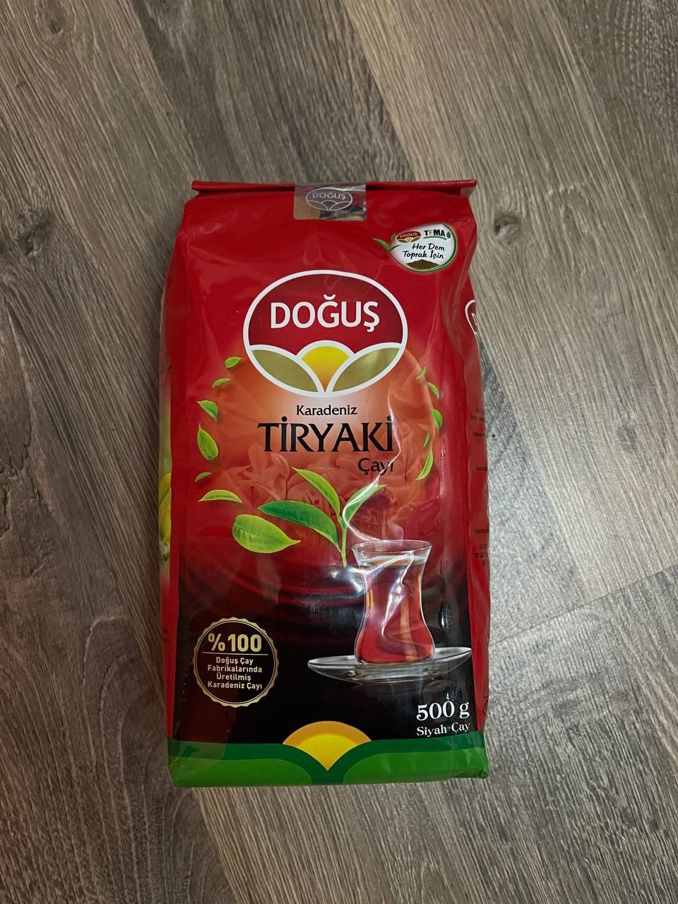 Турецкий чай Dogus Tiryaki мелколистовой - 500 грамм