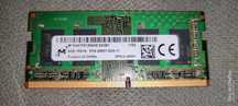 Pamięć SO-DIMM 4GB DDR4 PC4-2400T-SC0-11 MICRON MTA4ATF51264HZ-2G3B1