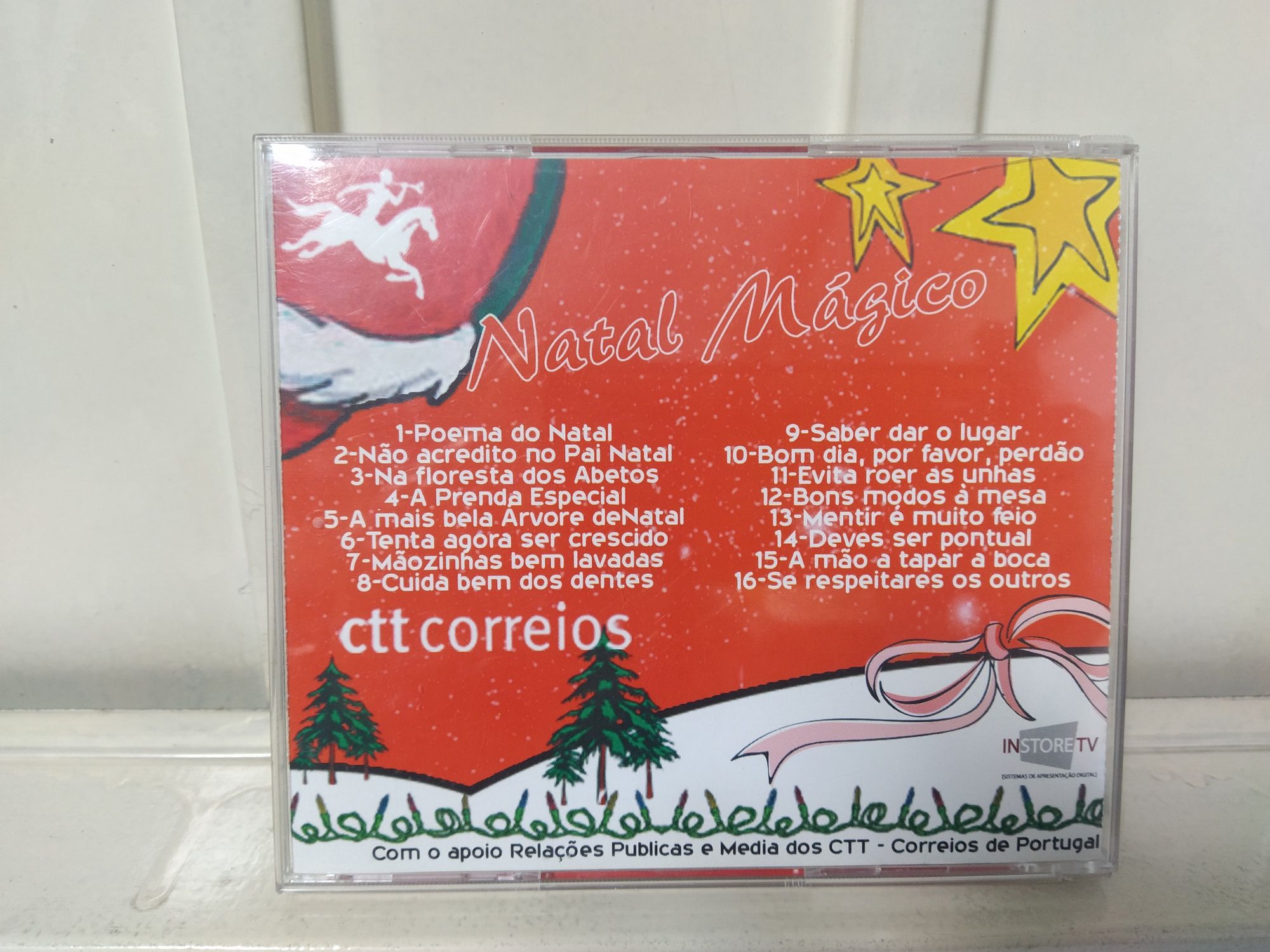 Conjunto de 3 CD's com Canções de Natal