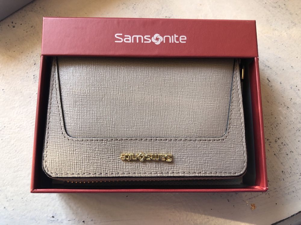 portfel samsonite szary