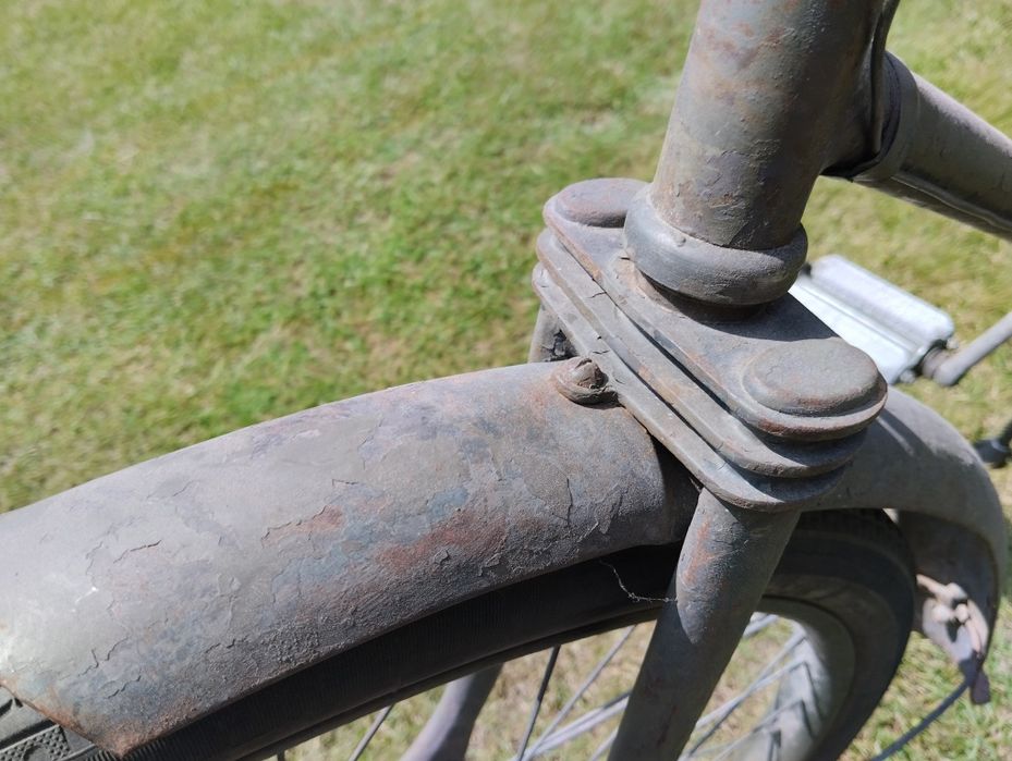 Zabytkowy Szwedzki Rower Wojskowy Monark