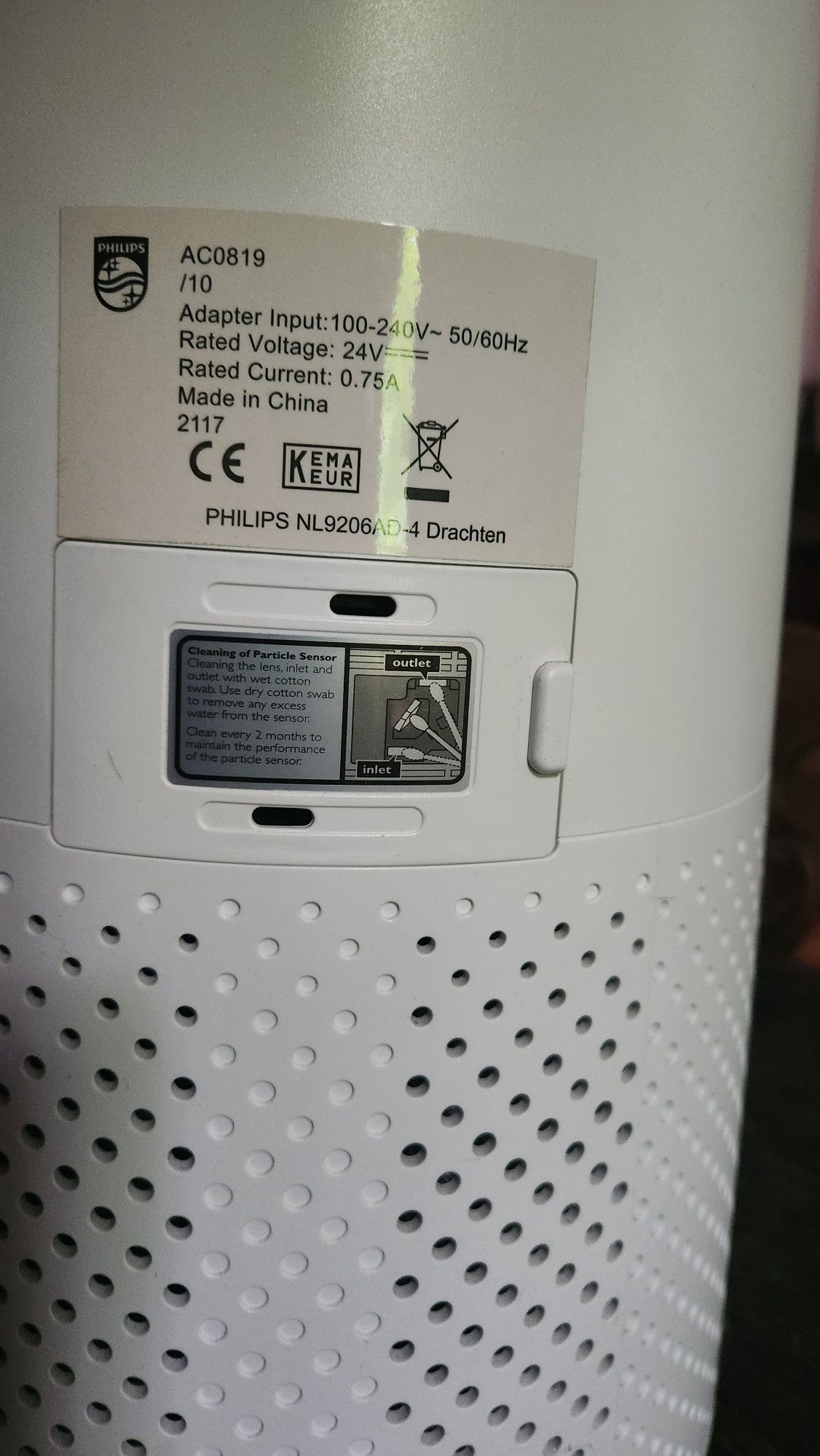 Philips oczyszczacz powietrza AC0819