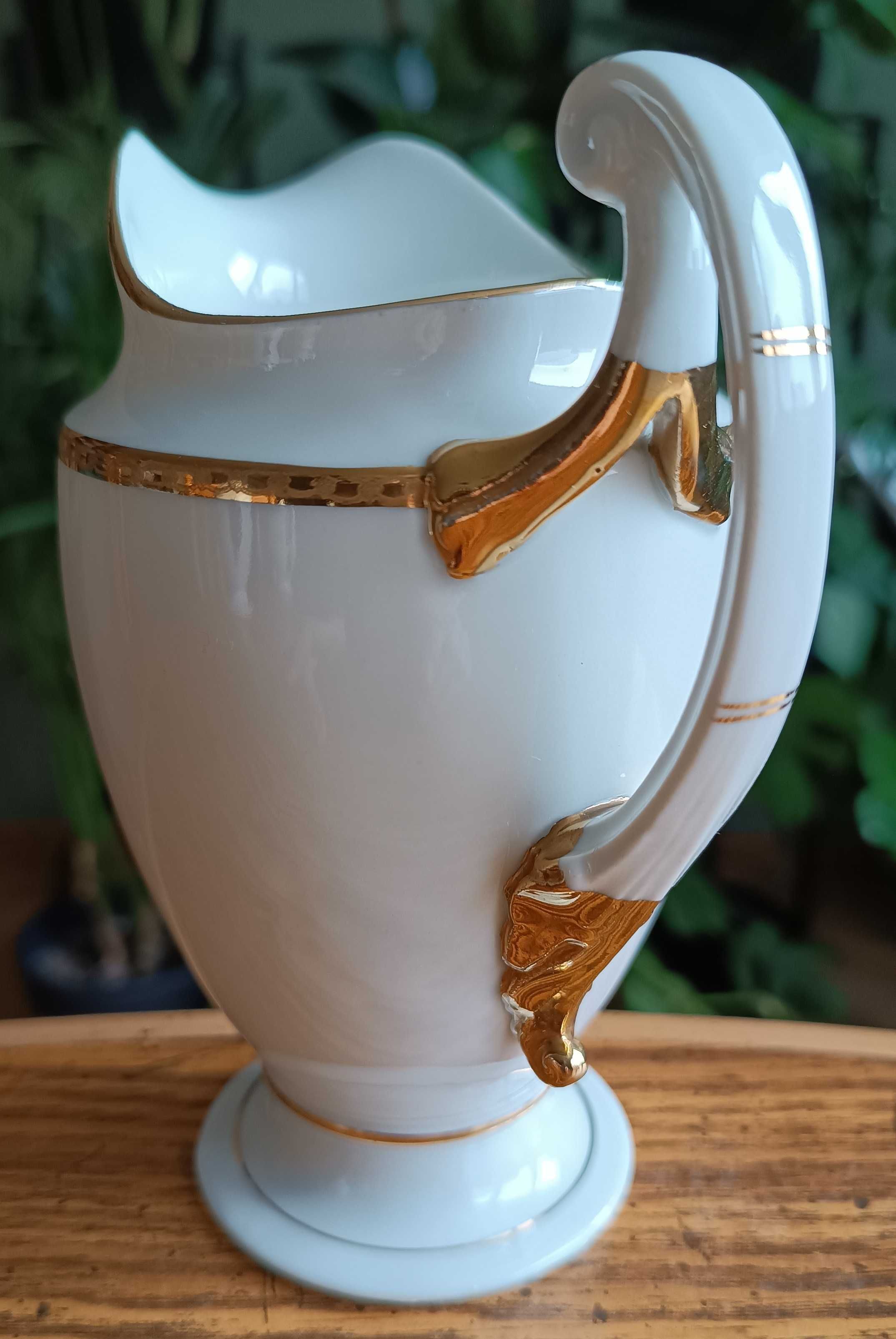 Porcelanowy zestaw dla dwojga- J. Schneider & Co, Bohemia.