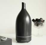 Ceramiczny dyfuzor zapachowy Volcano Black Homeair - nawilzacz czarny