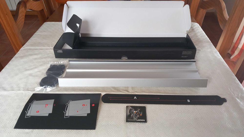 Suporte para DVD's aluminio