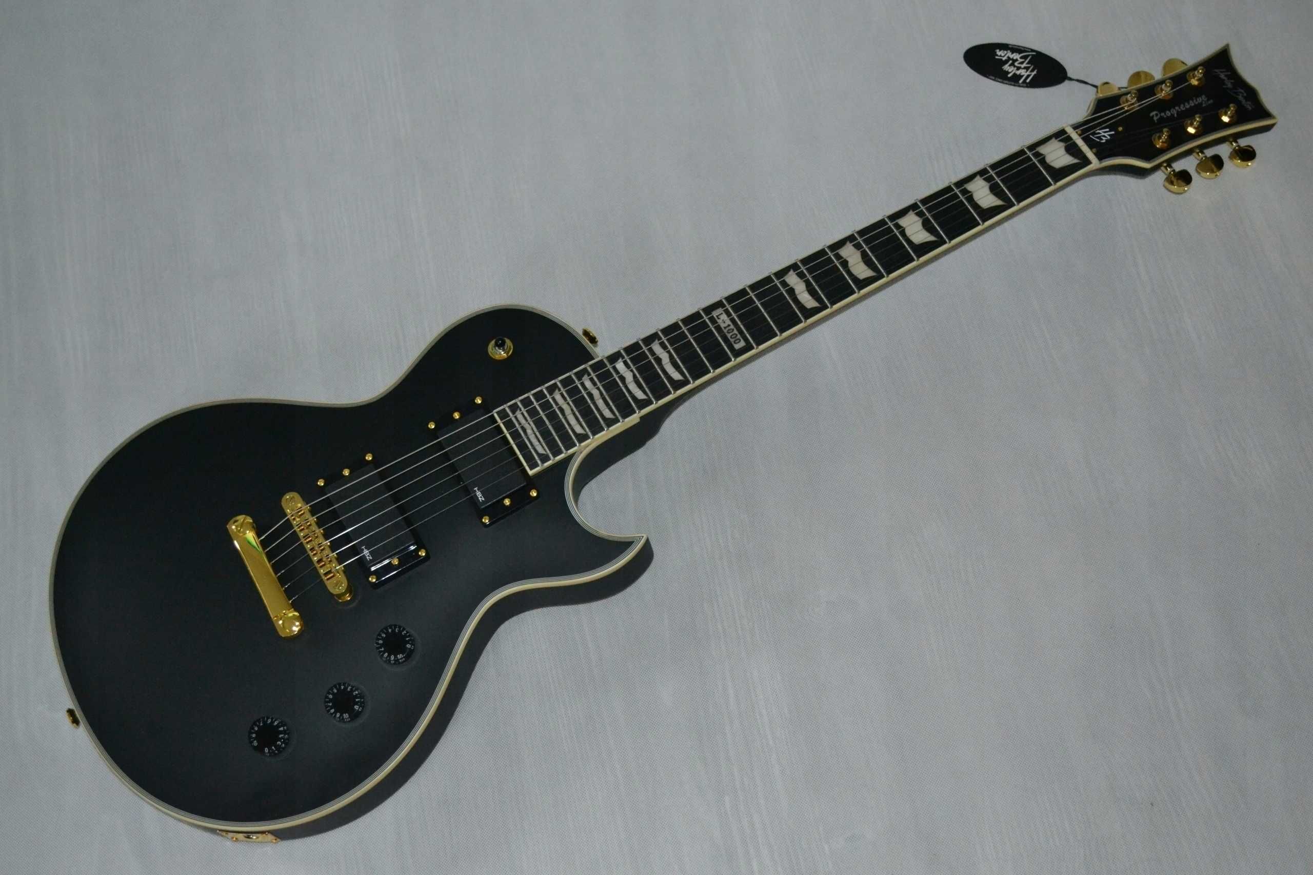 Harley Benton SC-1000 SBK Gitara elektryczna Les Paul - USTAWIONA!