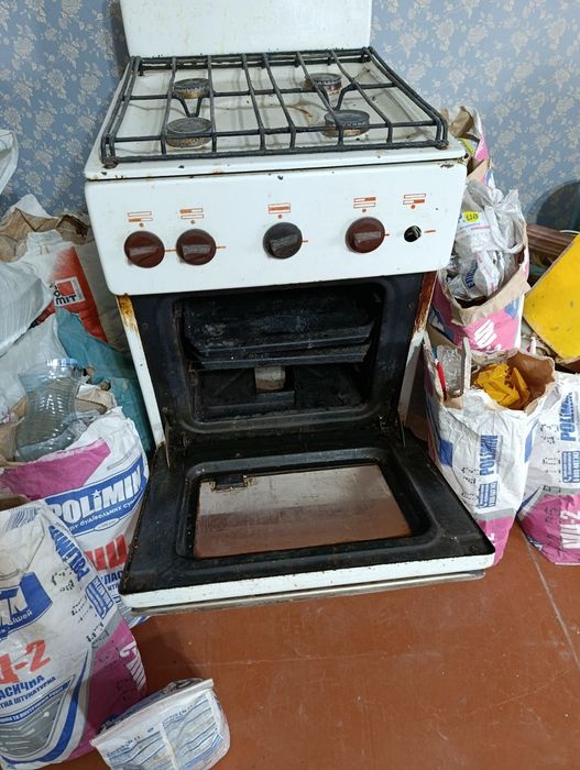 Газова плита  радянського зразка