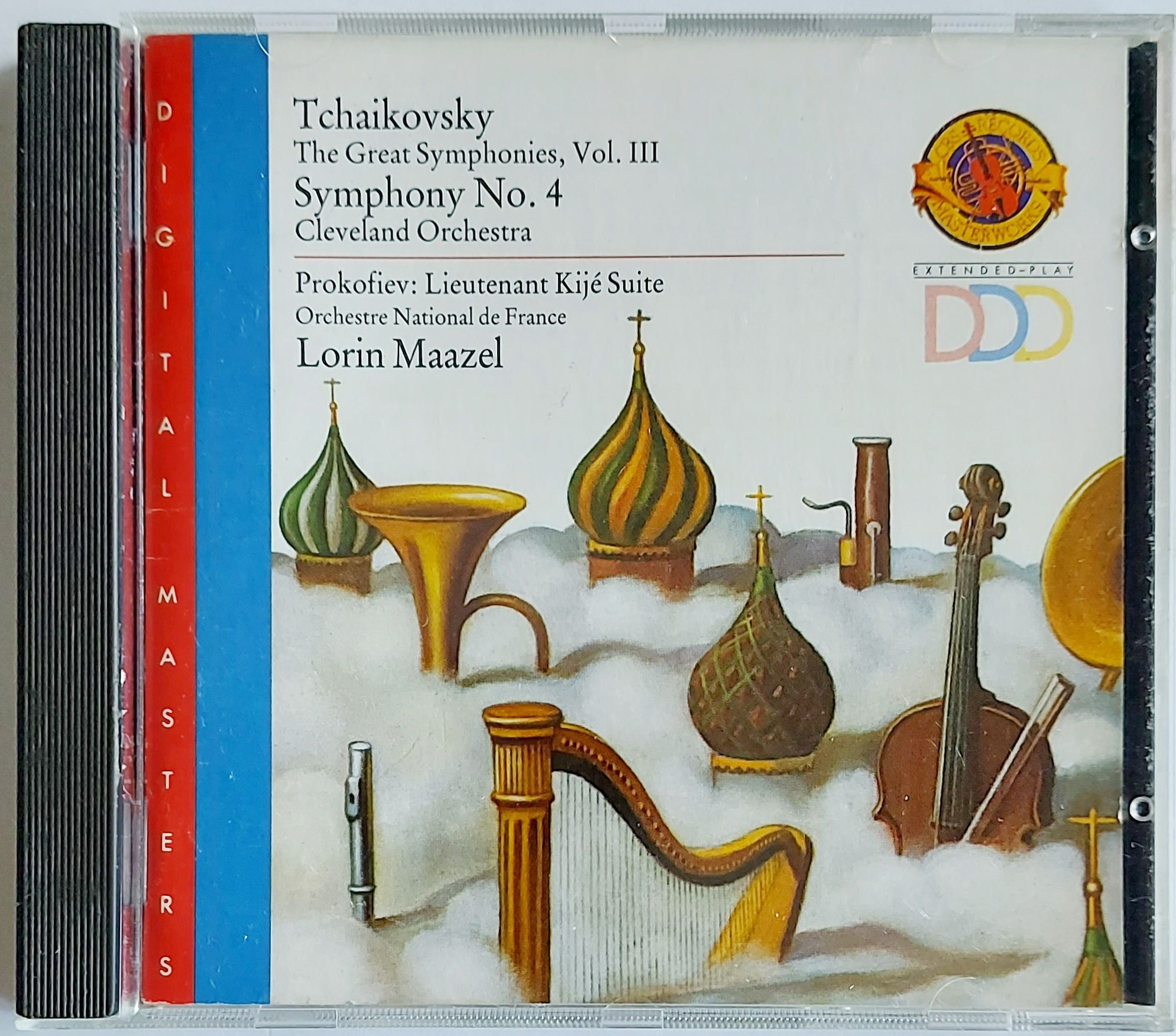 Tchaikovsky The Great Symhonies vol.3 Symhoniy no 4 1988r
