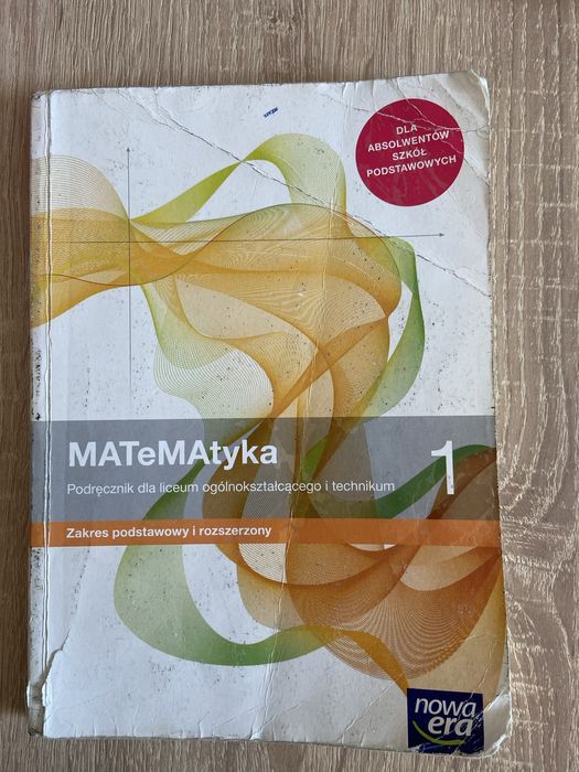 Matematyka 1 zakres podtawowy i rozszerzony nowa era 2019