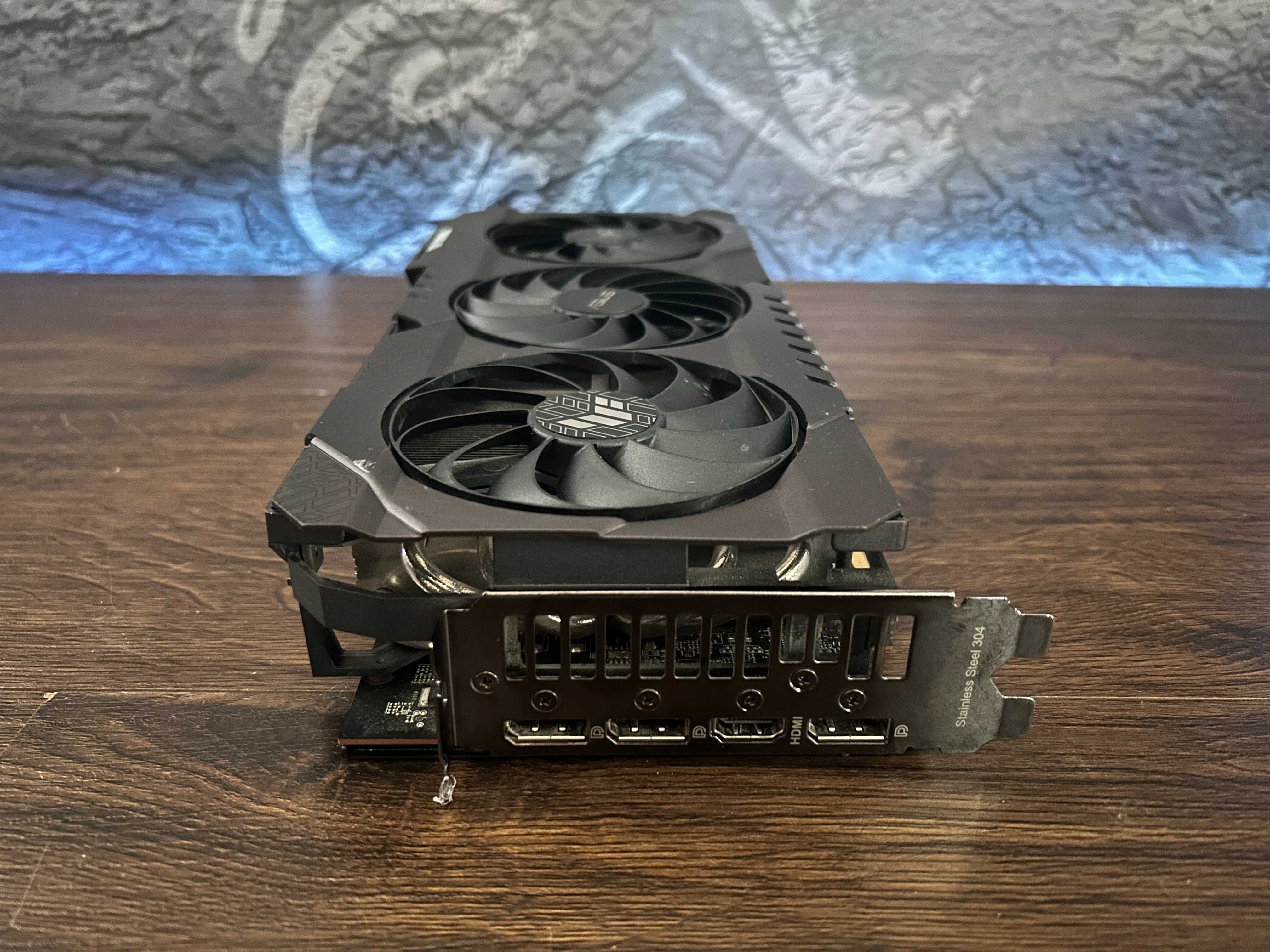 Бесплатная доставка! Видеокарта AMD RX 6700XT 12GB GDDR6 ASUS Гарантия