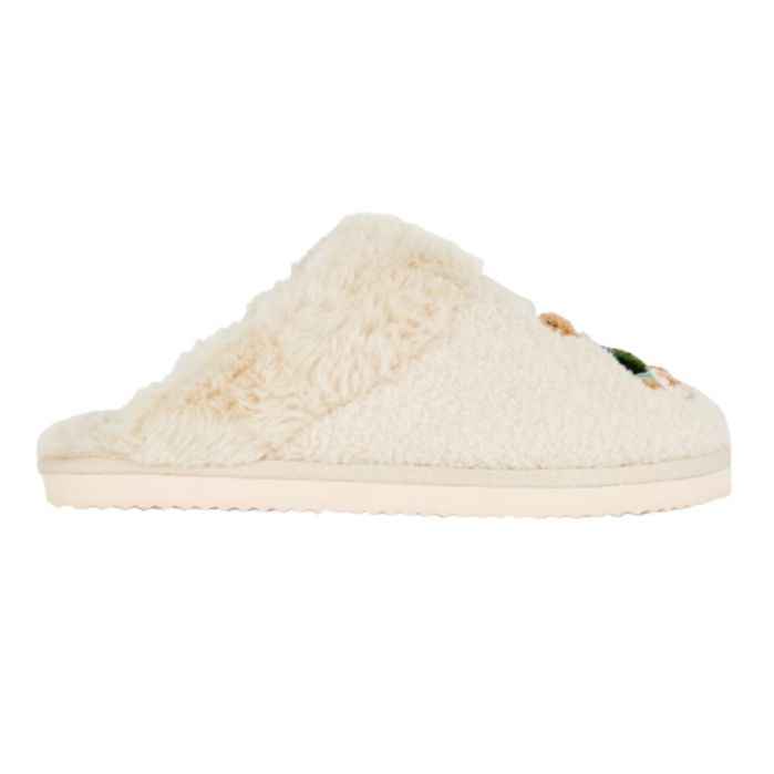 Ciepłe kapcie baranek MIŚ w świątecznym sweterku 40/41