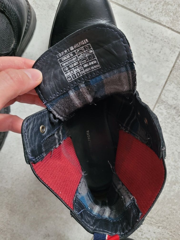 Skórzane Buty Tommy hilfiger rozmiar 41