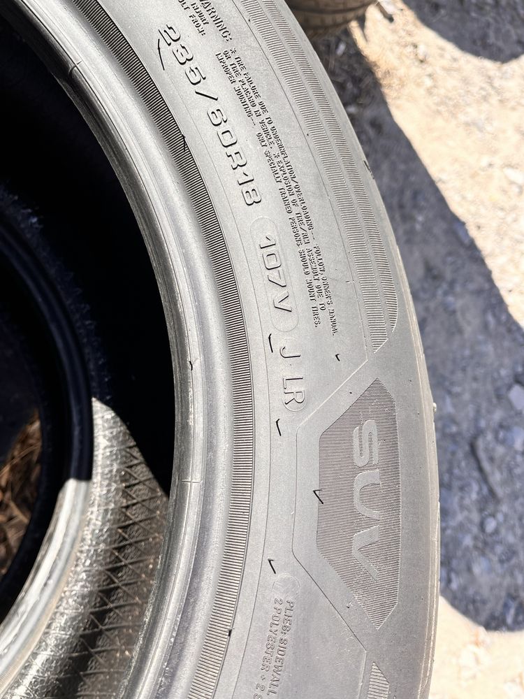 Шини 235/60 R18 Goodyear F1 Asimetric резина бу літо