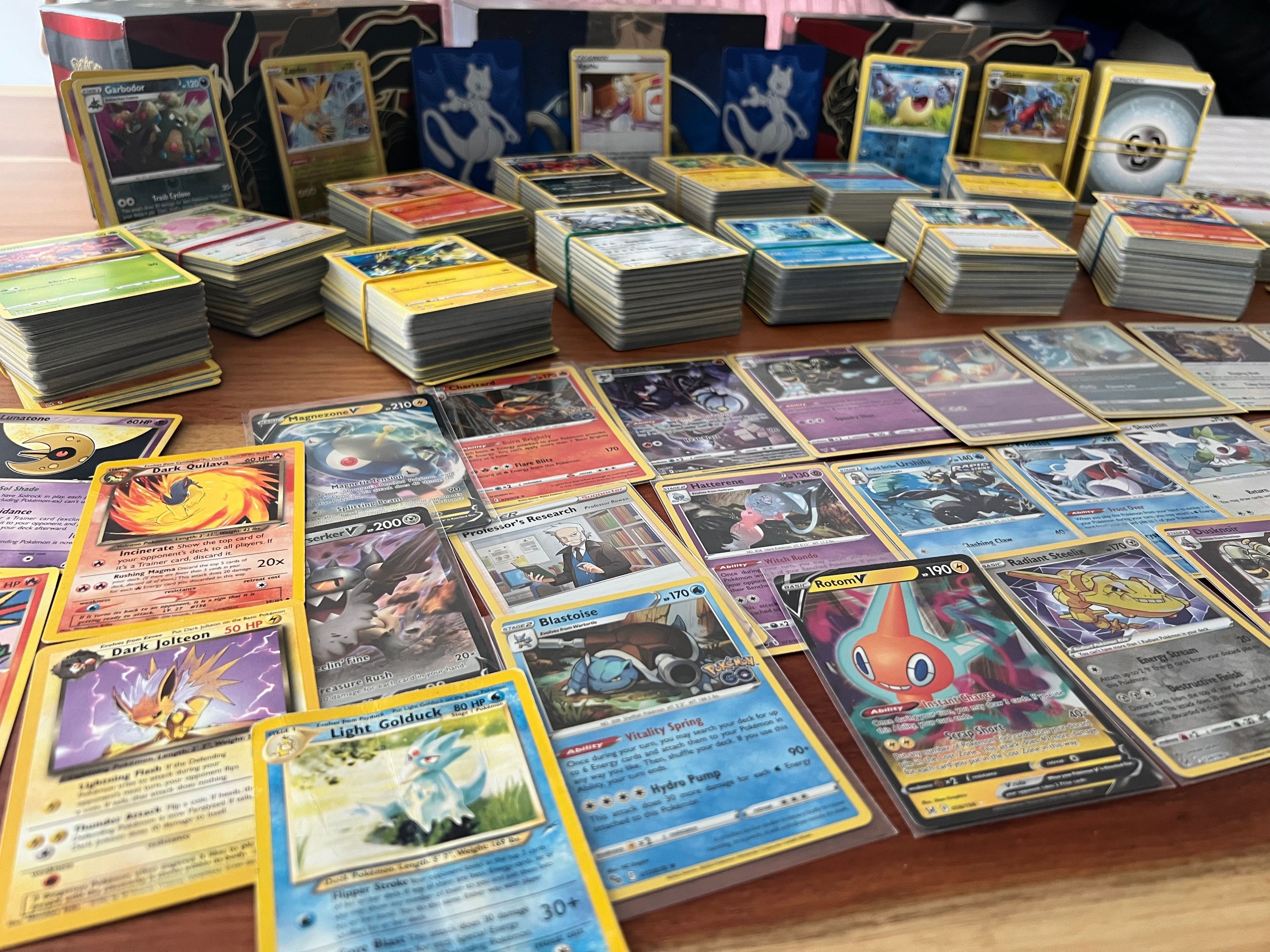 1500 cartas Pokémon