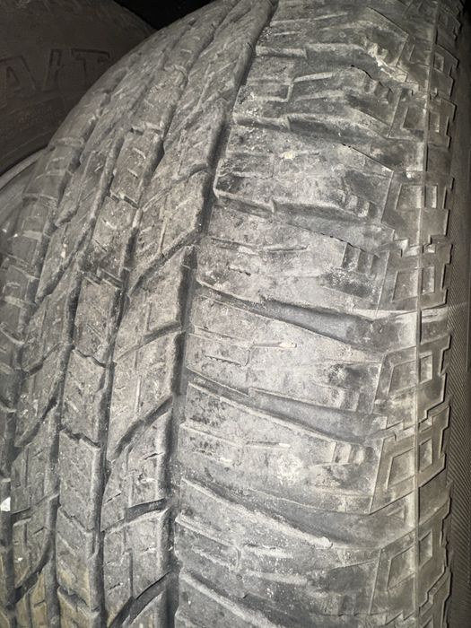 Продам 4 диски з резиною ML w163 5/122/17