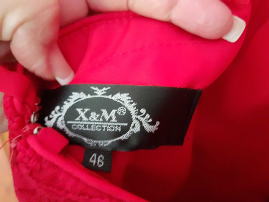 vestido de cerimonia vermelho