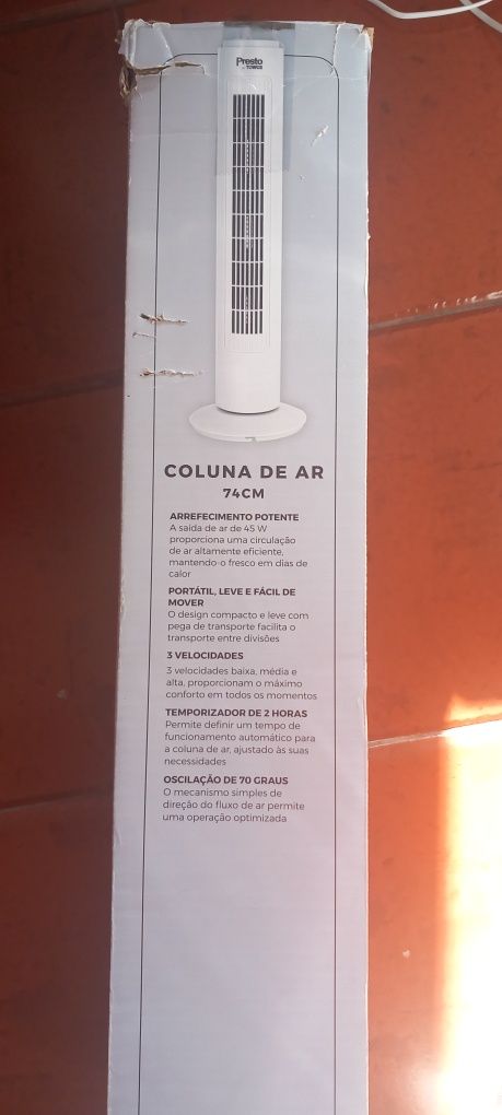 Vendo Torre de Ar Frio, praticamente nova, com muito pouco uso!!