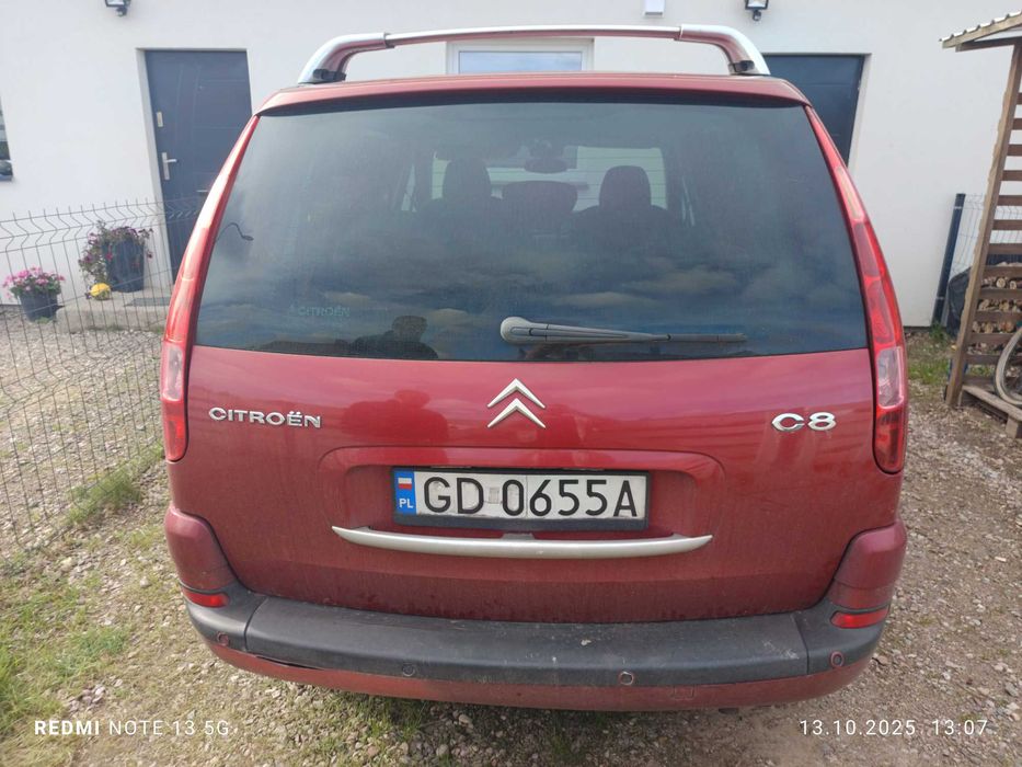 Citroen C8 2.2 HDi w całości  w przeznaczeniu na części REZERWACJA
