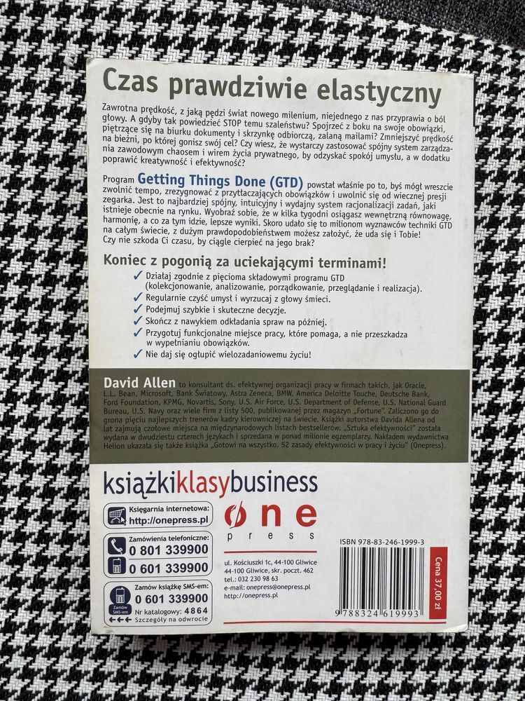 Getting things done. Sztuka bezstresowej efektywności. Allen