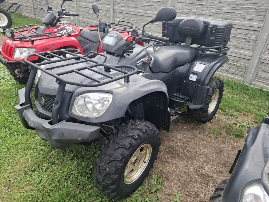 Quad Goes 520 MAX, CF MOTO 500 4x4 długi kufer