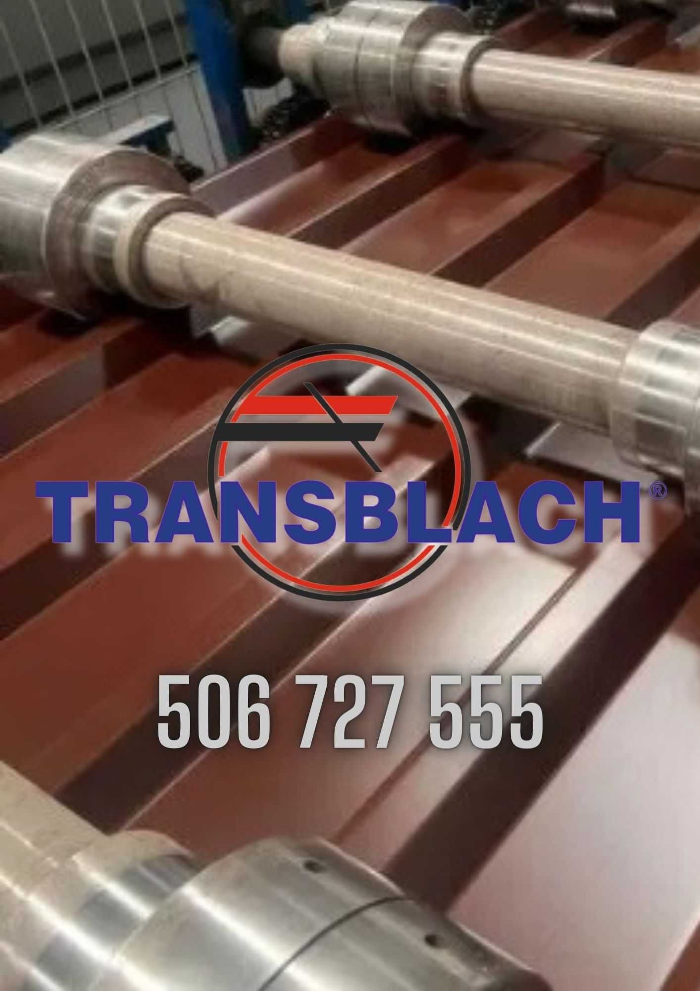 Blacha trapez T-18 brąz 0,5 w promocji