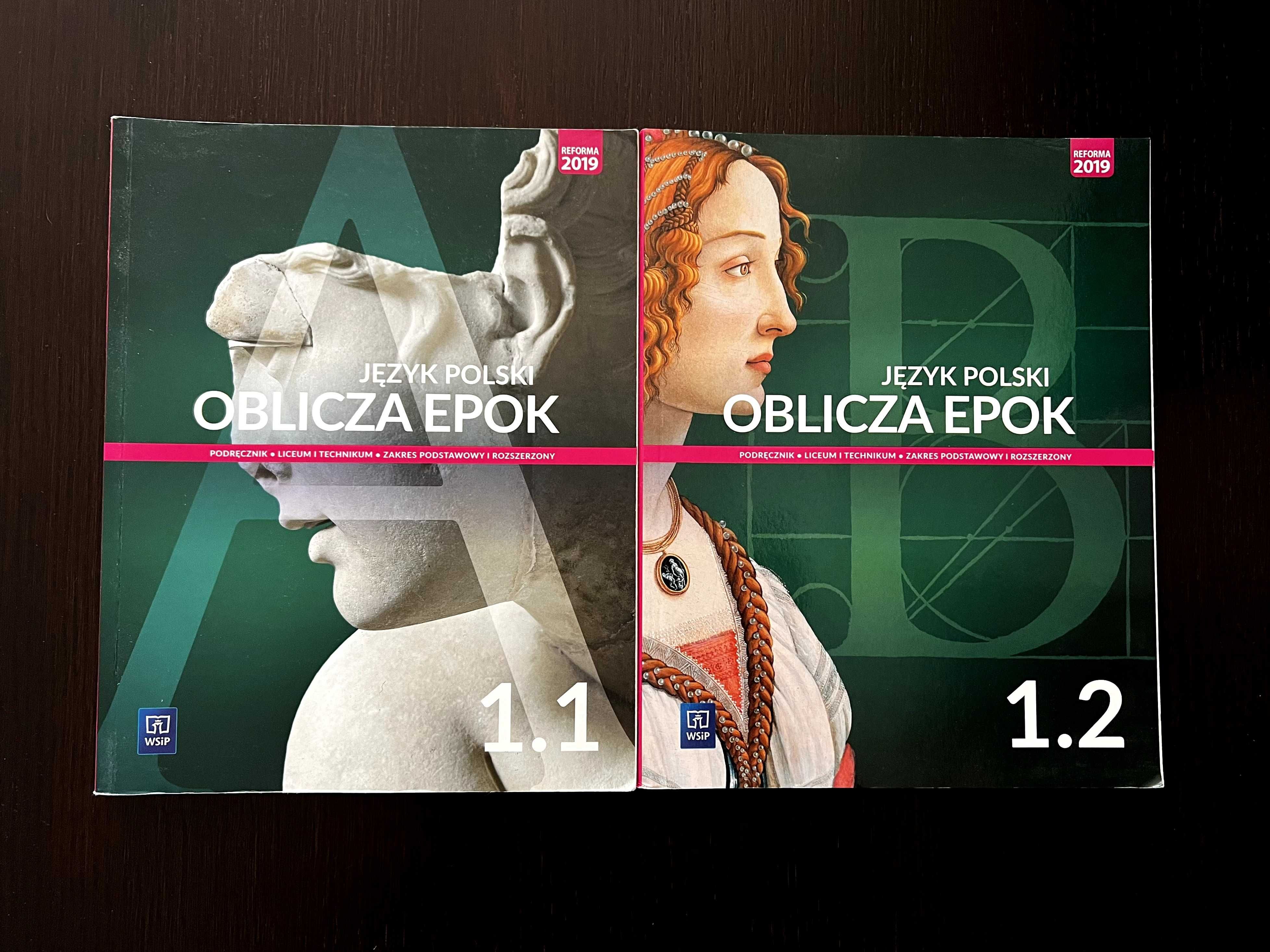 Podręcznik Oblicza epok 1.1 i 1.2