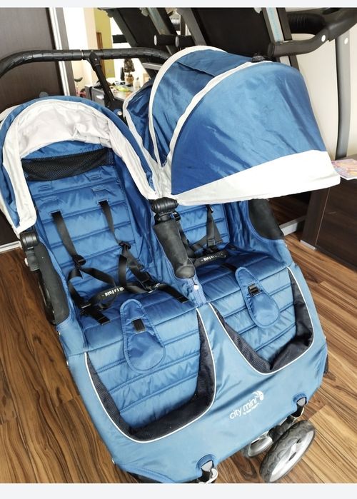 Wózek bliźniaczy city mini by baby jogger