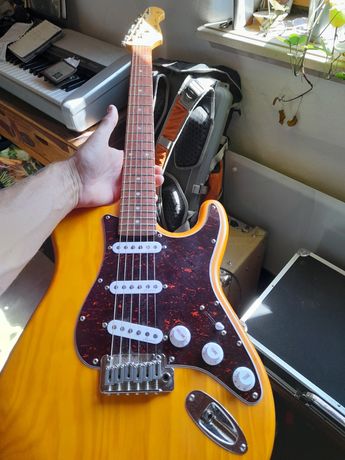 Harley benton st90sa electric guitar stratocaster