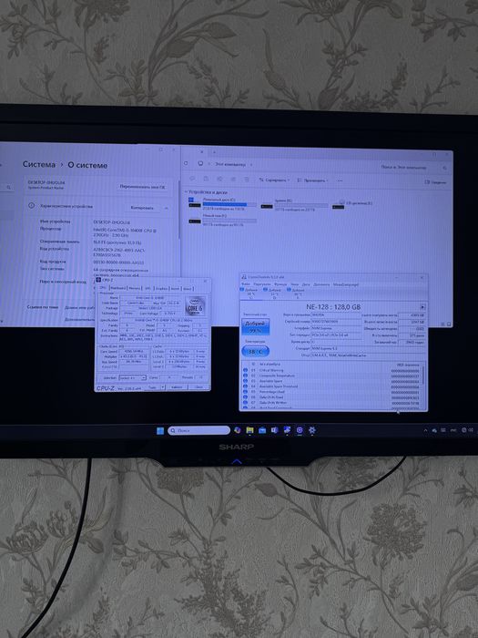 Продам ПК i5 10400f + GTX 1050ti + 16gb ram + M2 + SSD 256gb + 1TB HDD