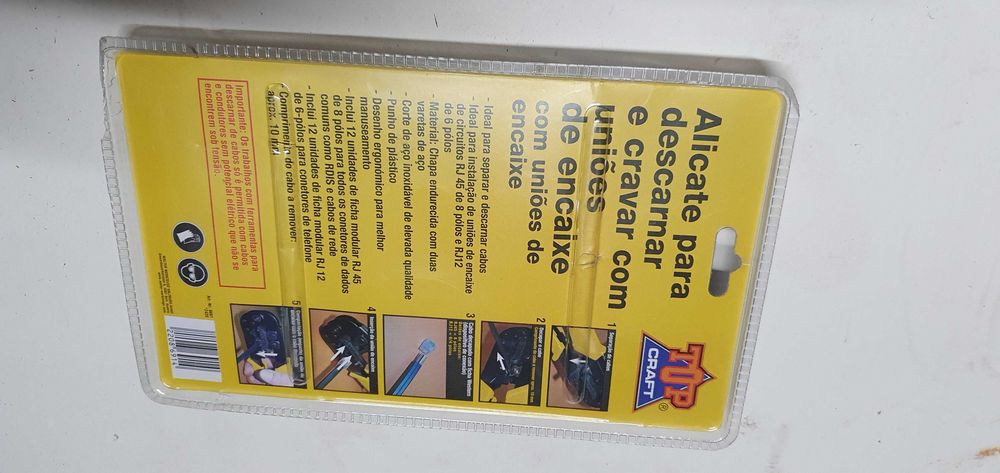 Alicate para descarnar e cravar - Topcraft